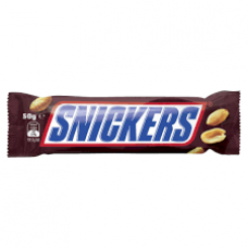 Snickers 50g  - Shipper of 48 Units - $1.50/unit + GST